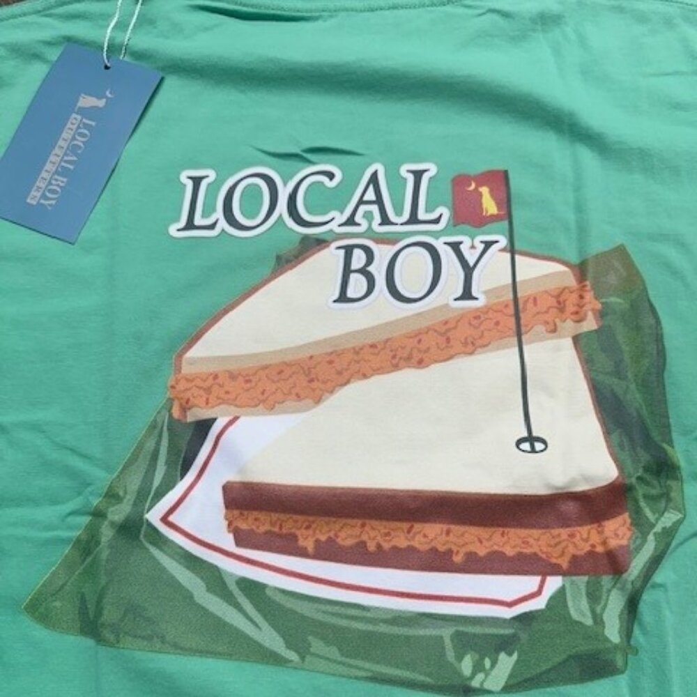 Masters Themed Pocket T-Shirt Local Boy